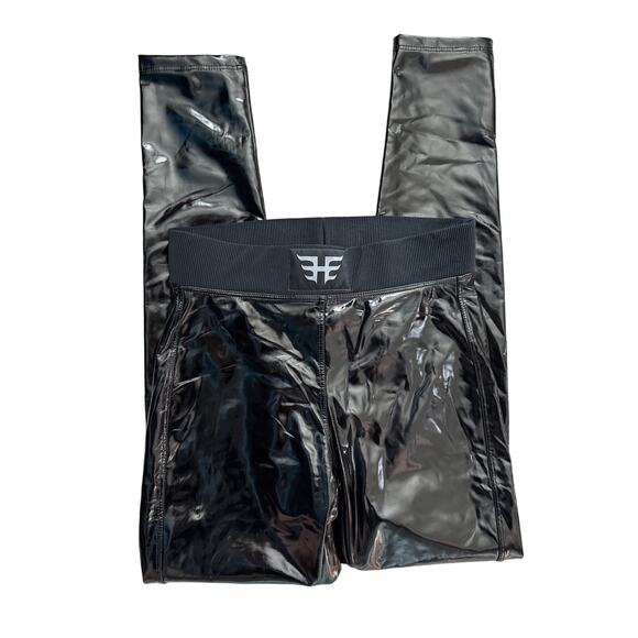 Heroine Sports Downtown Leggings Black Patent Size Small - Picture 6 of 12